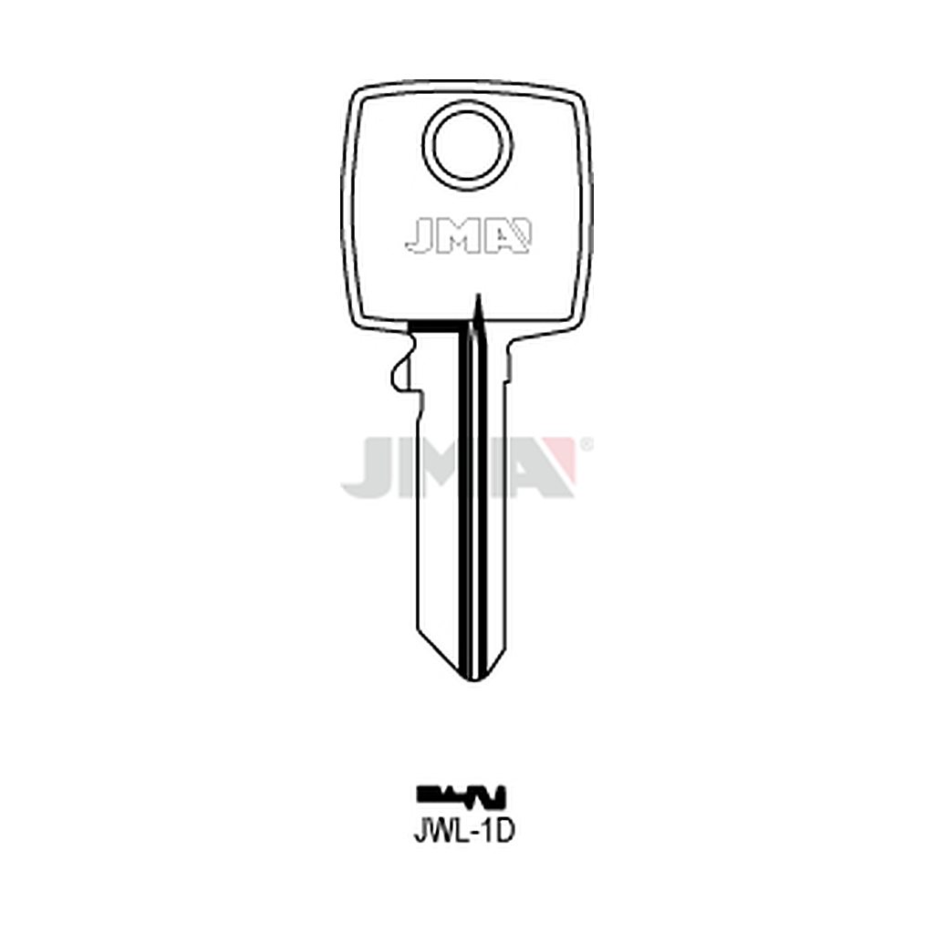 Clé plate acier JWL-1D