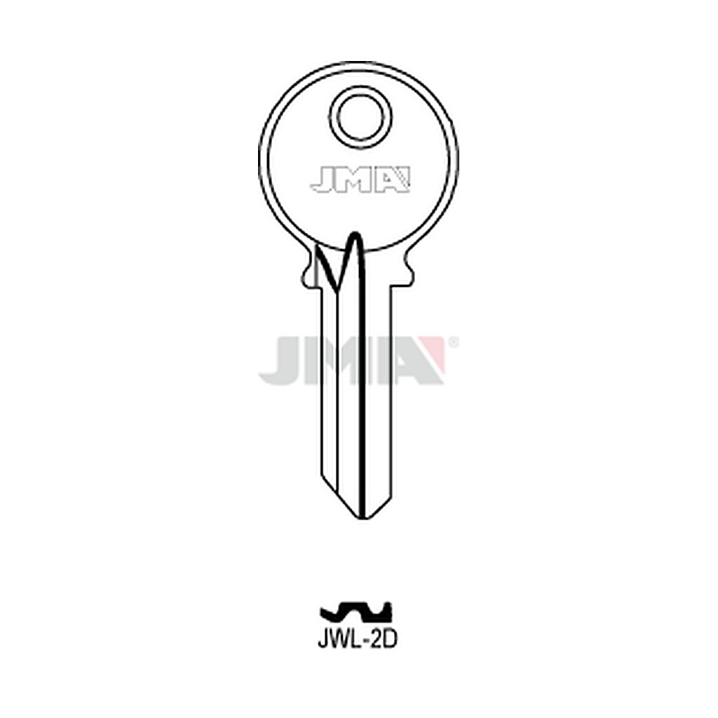 Clé plate ps acier JWL-2D