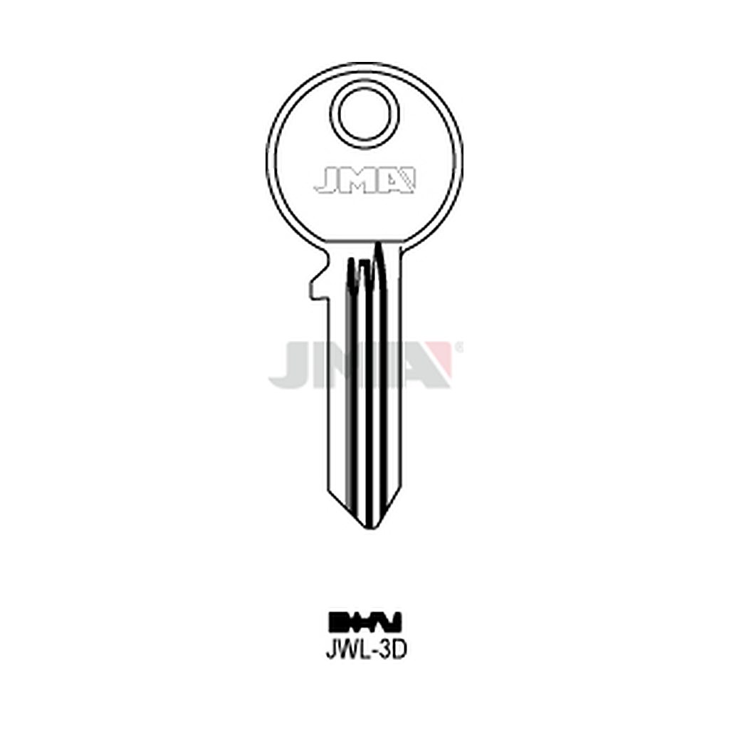 Clé plate ps acier JWL-3D