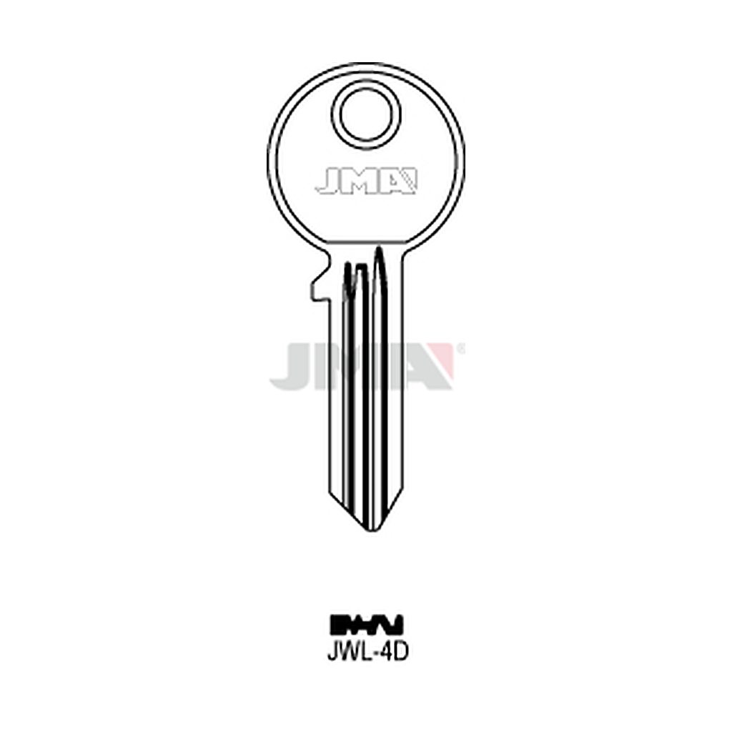 Clé plate ps acier JWL-4D