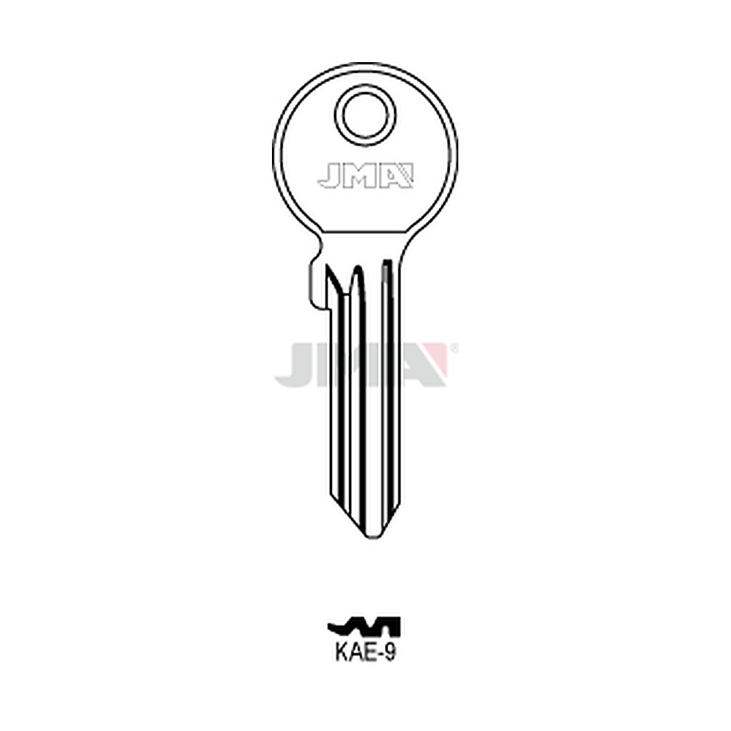 Clé plate acier KAE-9