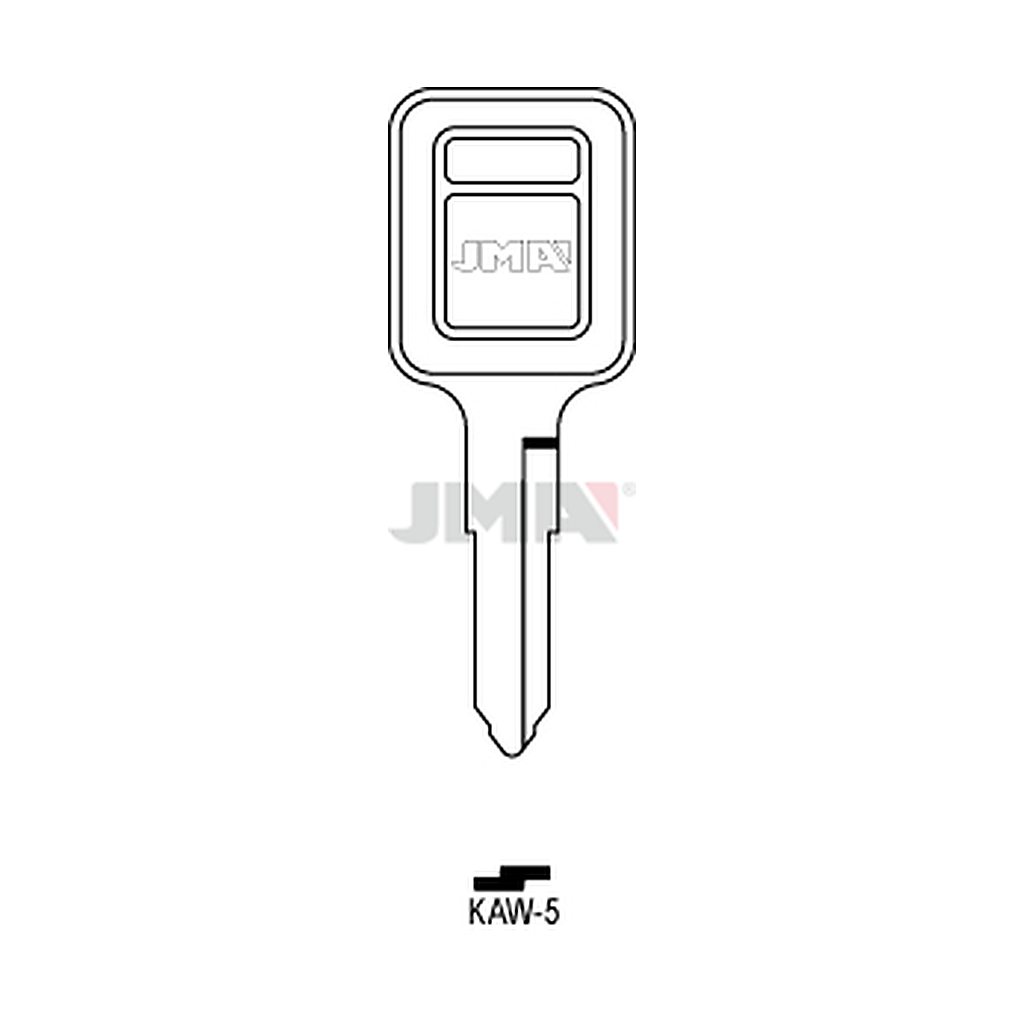 Clé plate acier KAW-5