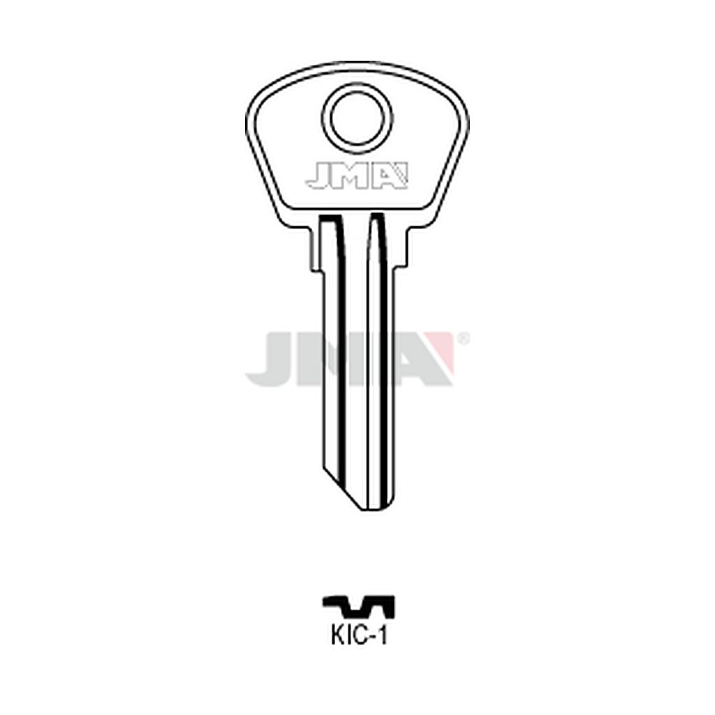 Clé plate acier KIC-1