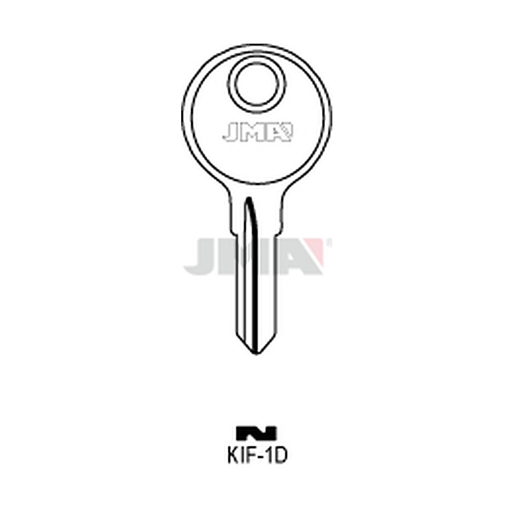 Clé plate acier KIF-1D