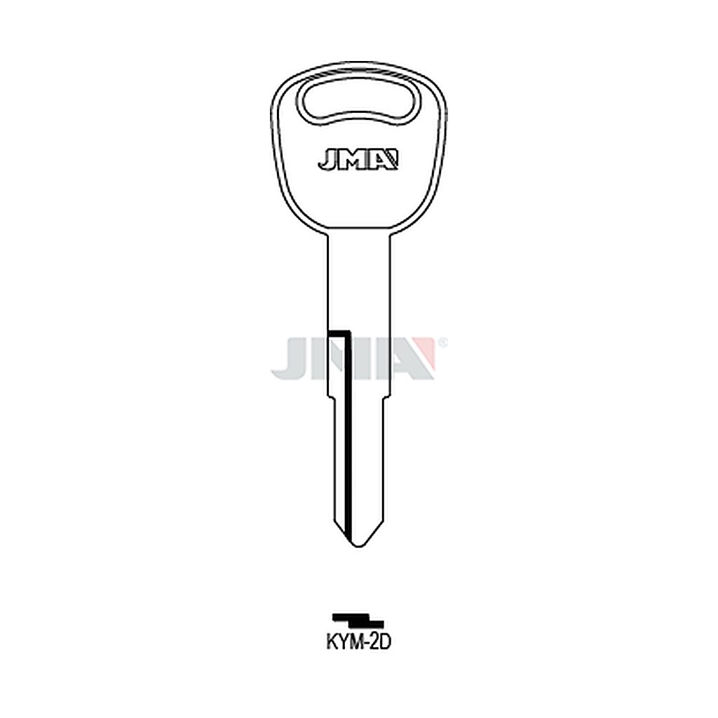 Clé plate acier KYM-2D