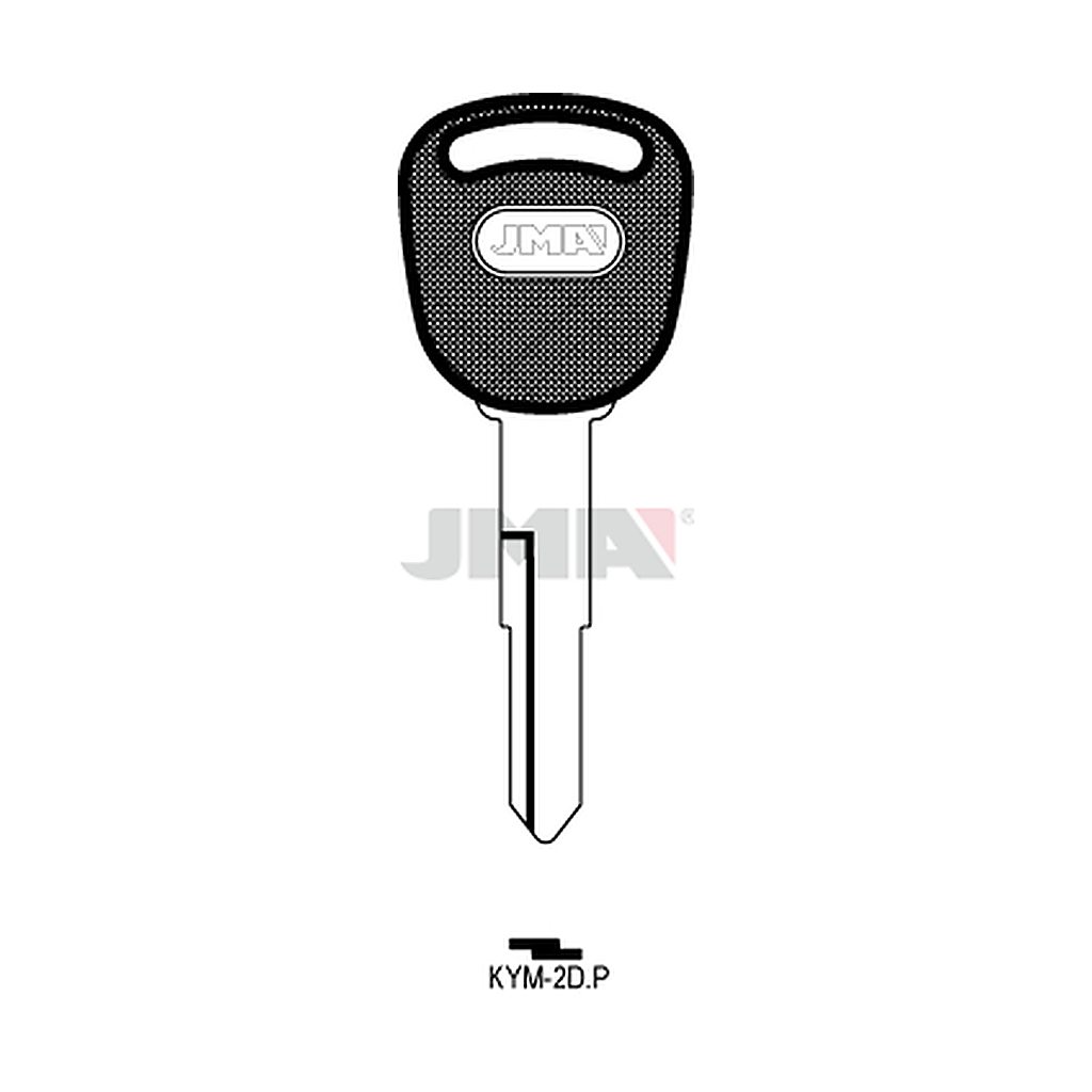 Clé à tête plastique KYM-2DP