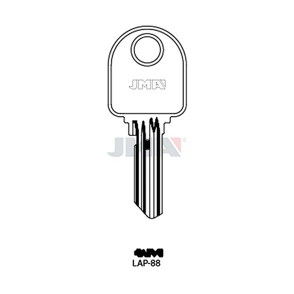 Clé plate ps acier profil bdc LAP-88
