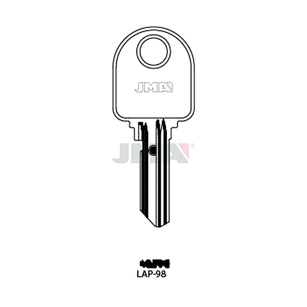 Clé plate ps acier profil BFB LAP-98