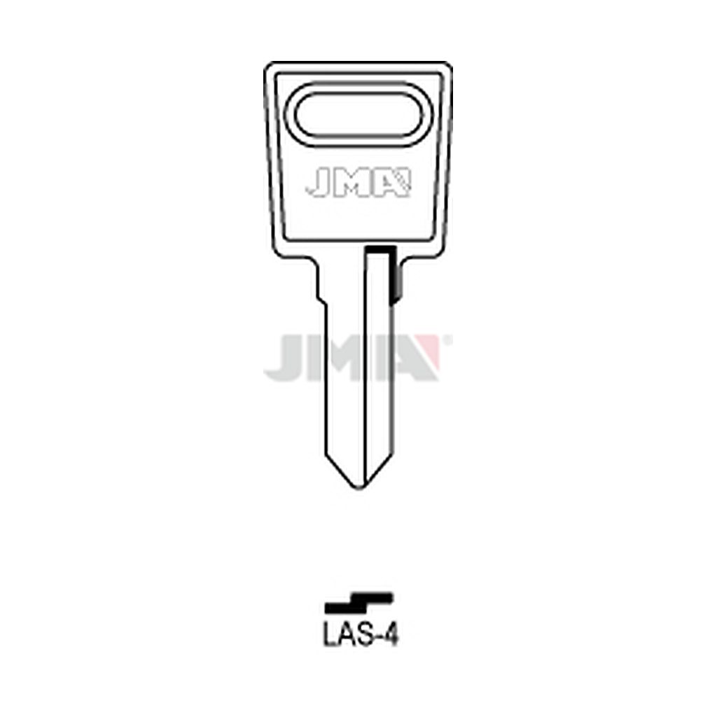 Clé plate acier LAS-4