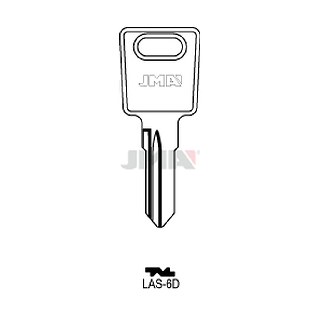 Clé plate acier LAS-6D
