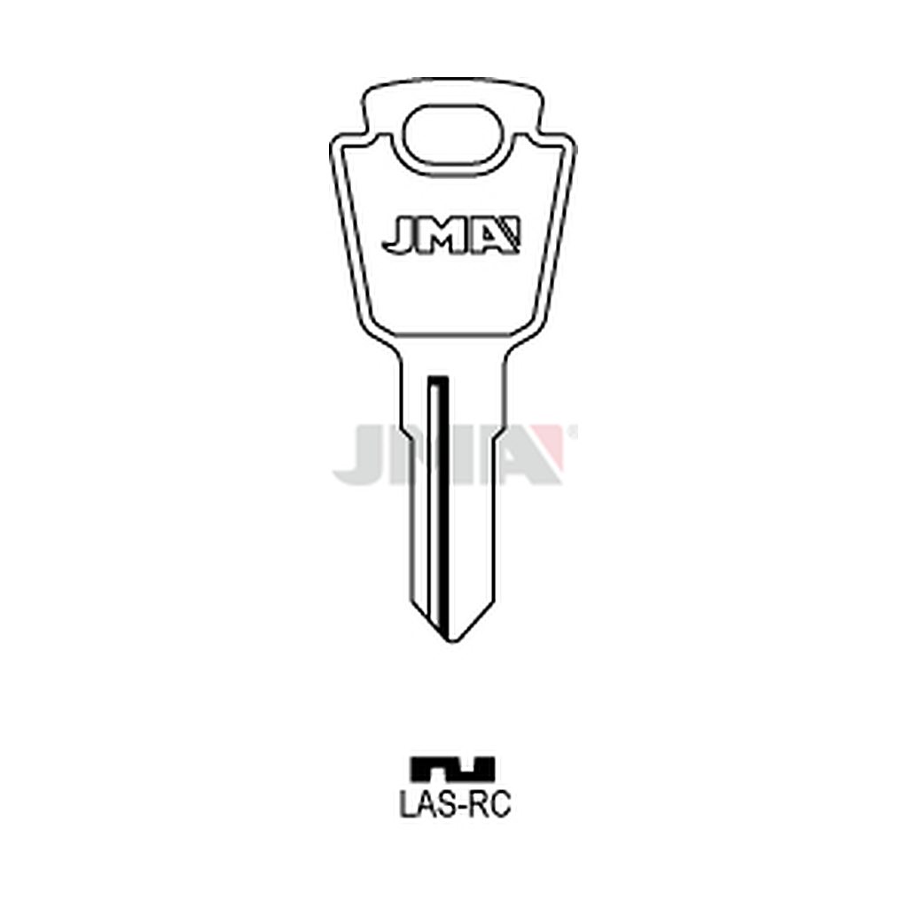 Clé plate acier LAS-RC