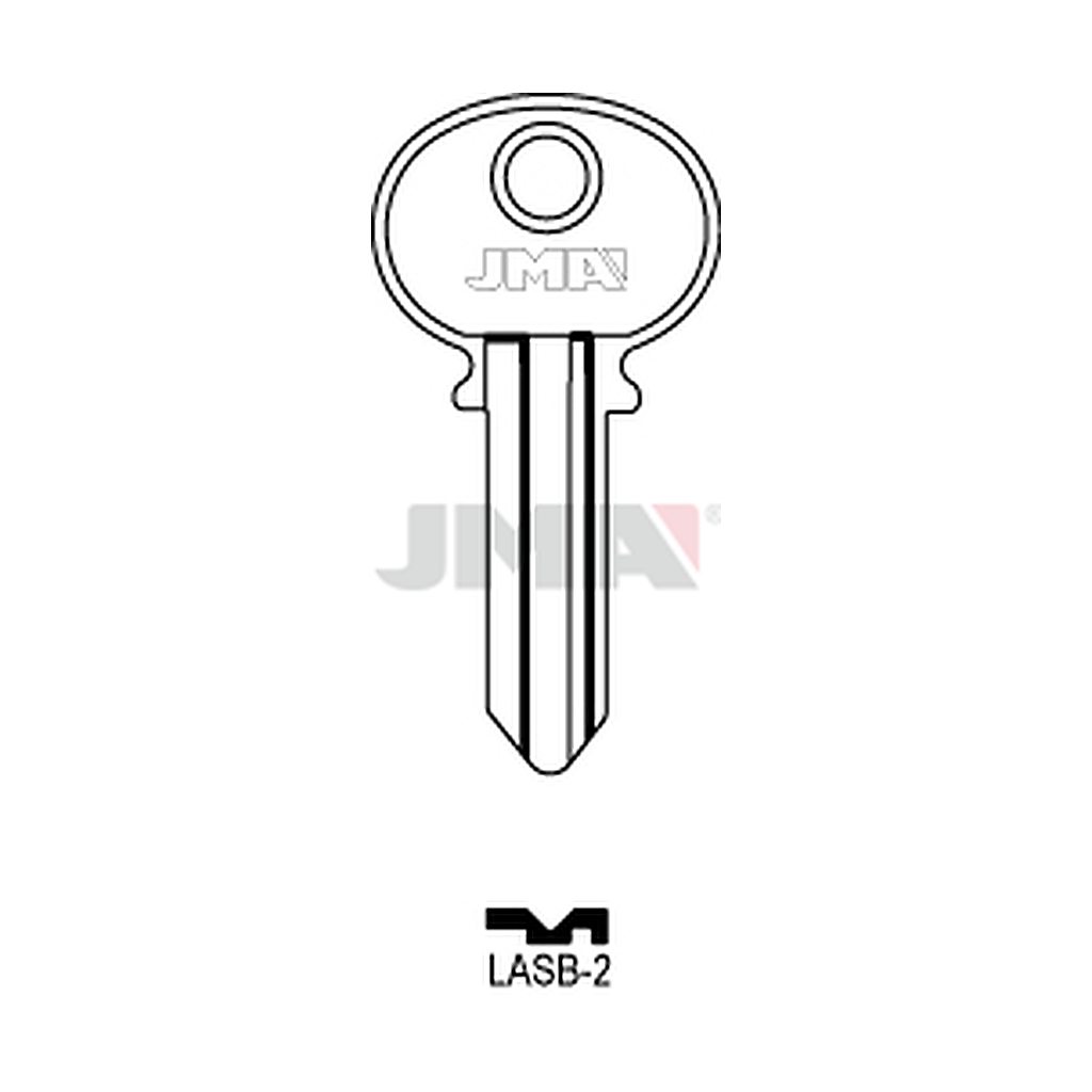 Clé plate acier LASB-2