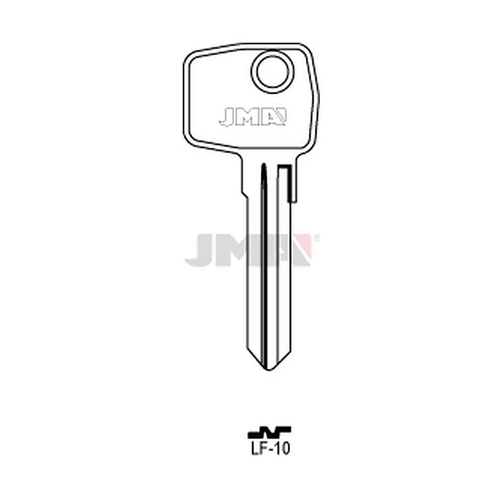 Clé plate acier LF-10