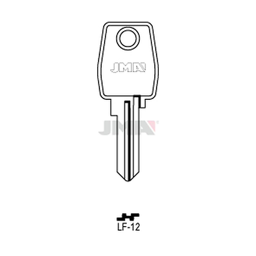 Clé plate acier LF-12