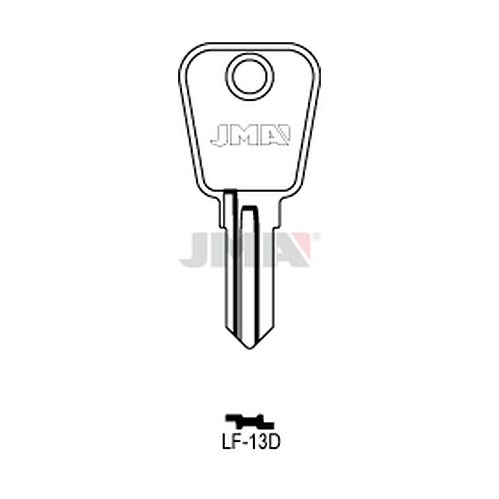Clé plate acier LF-13D