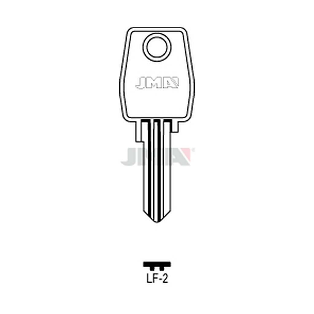 Clé plate acier LF-2