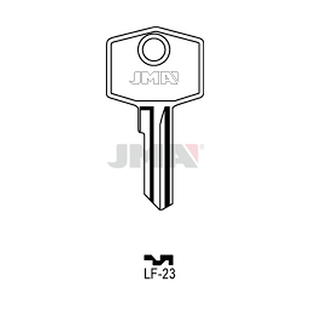 Clé plate acier LF-23