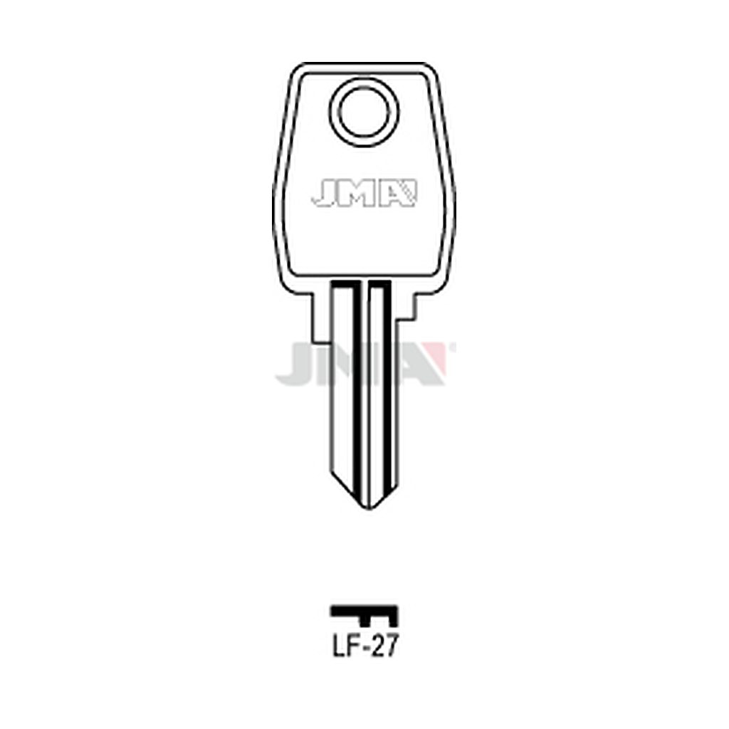 Clé plate acier LF-27