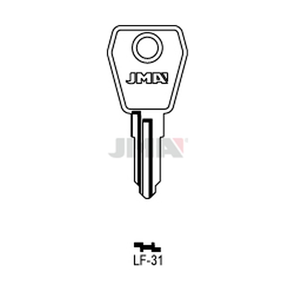 Clé plate acier LF-31