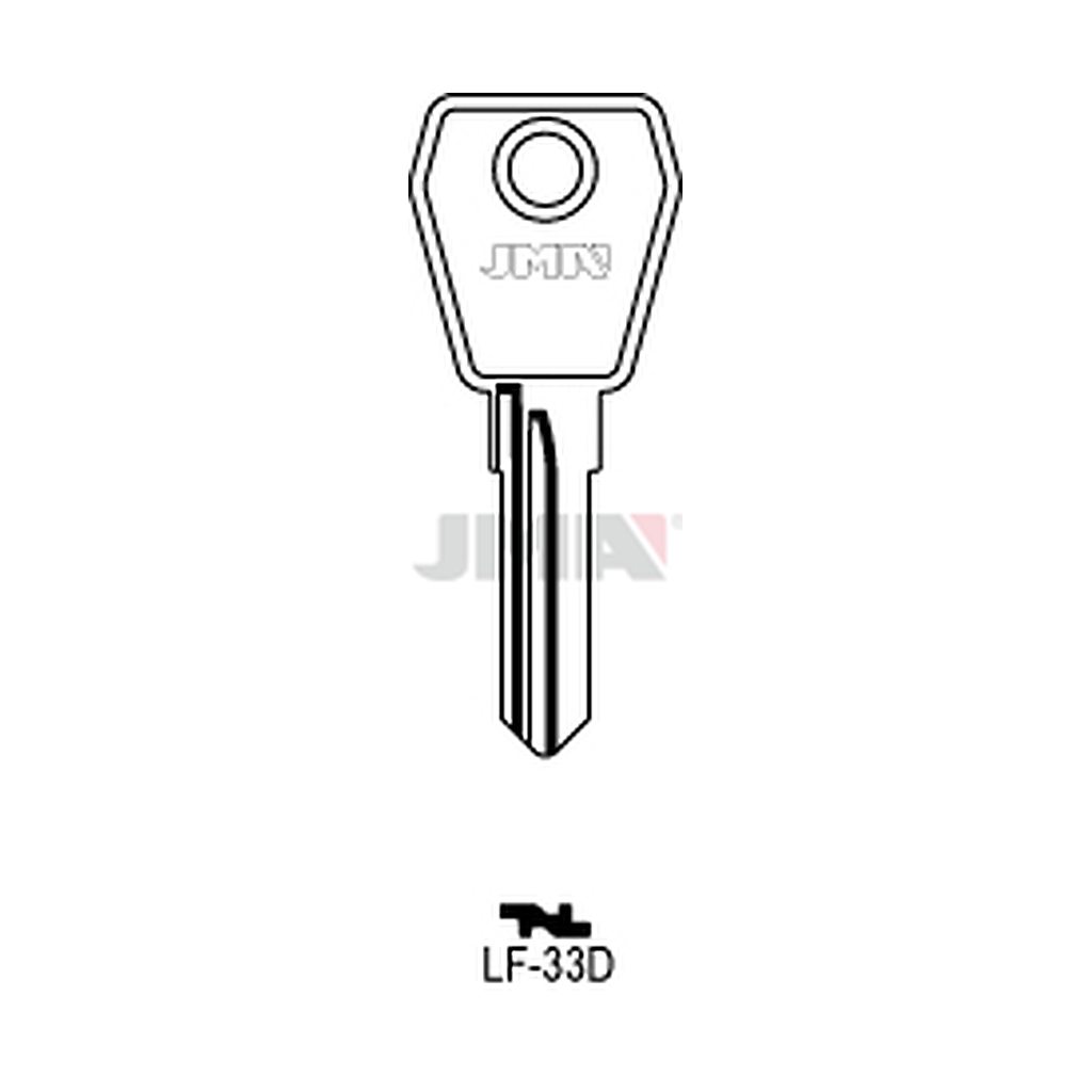 Clé plate acier LF-33D