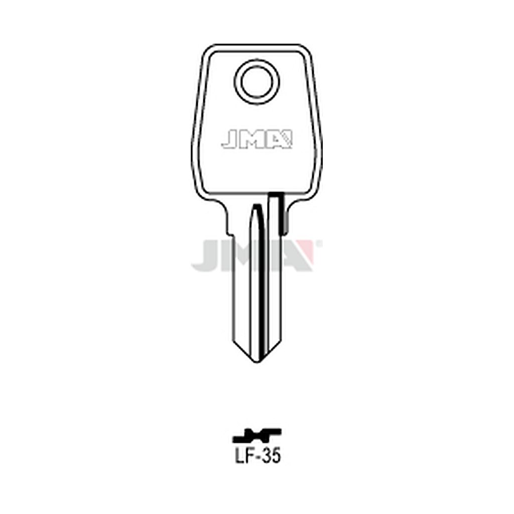 Clé plate acier LF-35