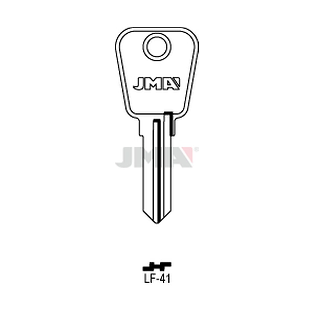 Clé plate acier LF-41