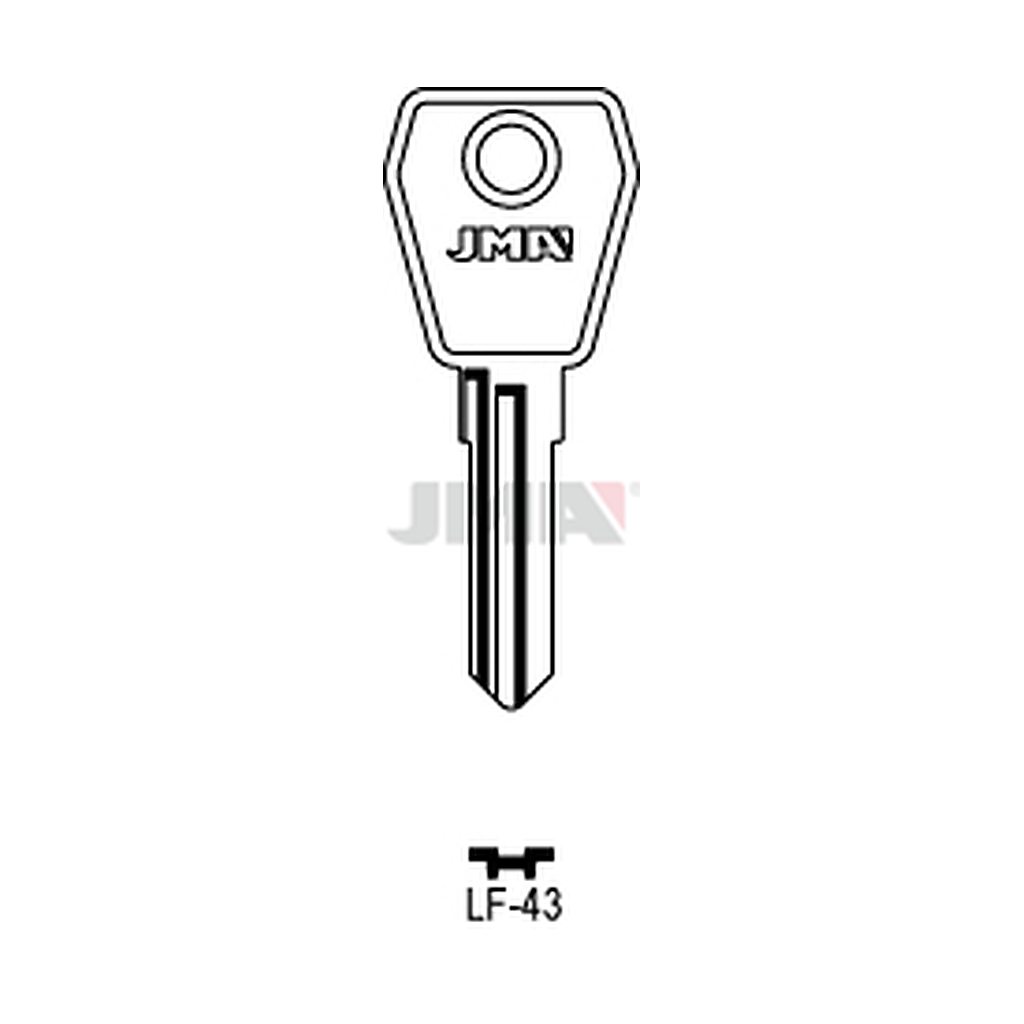 Clé plate acier LF-43