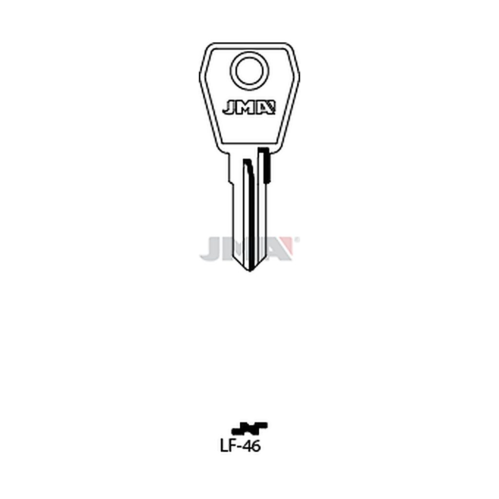 Clé plate acier LF-46