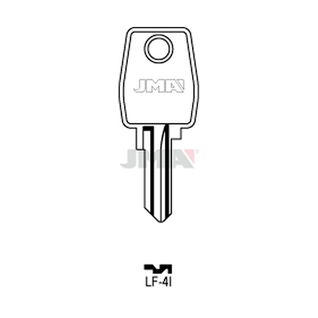 Clé plate acier LF-4I