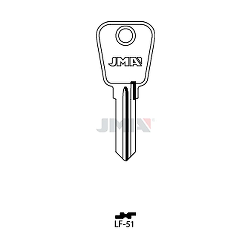 Clé plate acier LF-51