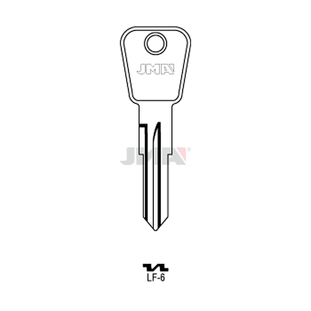 Clé plate acier LF-6