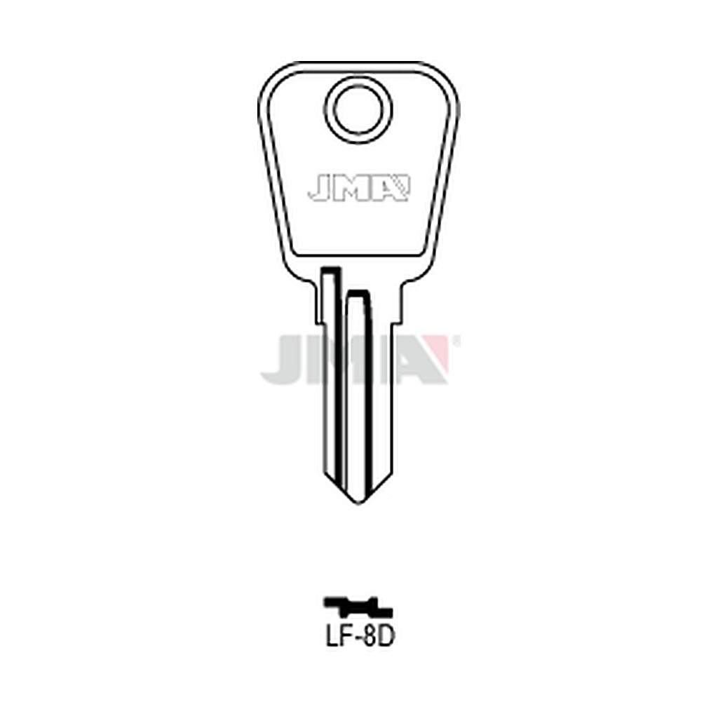 Clé plate acier LF-8D