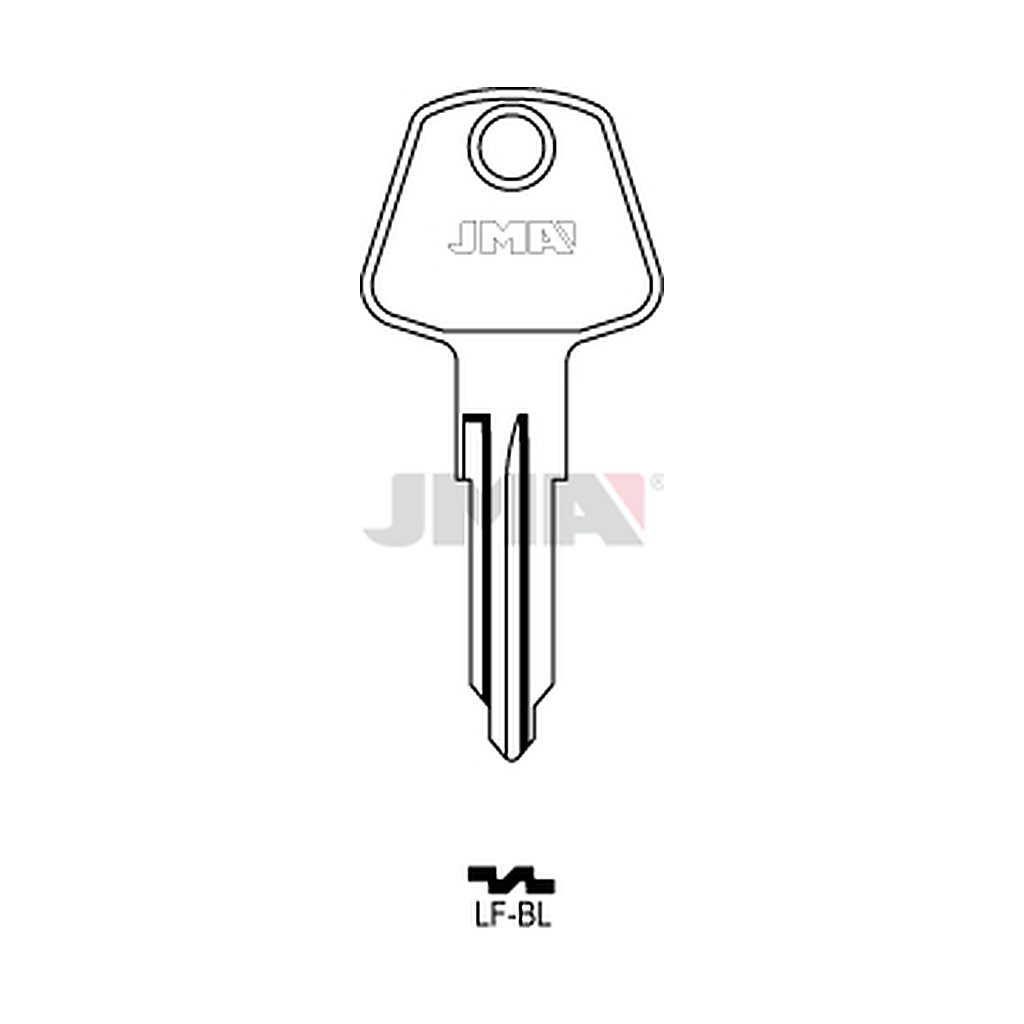 Clé plate acier LF-BL