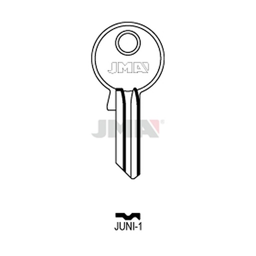 [JUNI-1] Clé plate acier JUNI-1