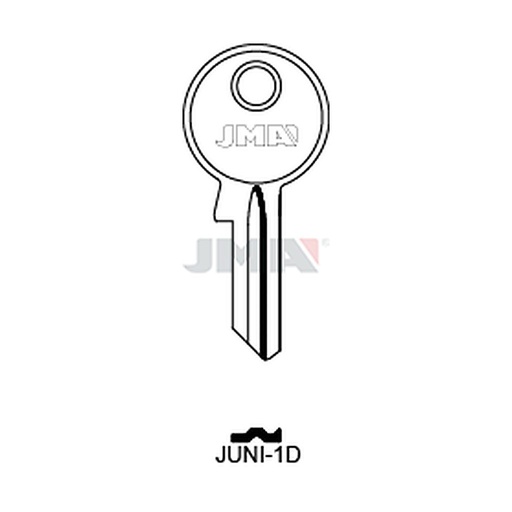 [JUNI-1D] Clé plate acier JUNI-1D