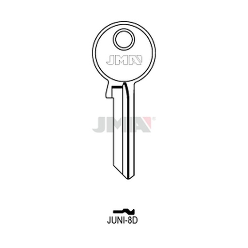 [JUNI-8D] Clé plate acier JUNI-8D