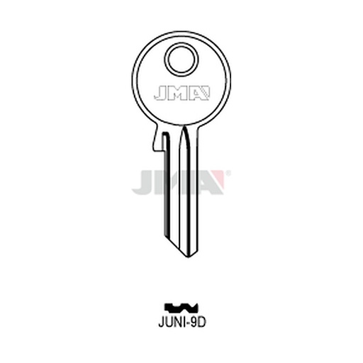 [JUNI-9D] Clé plate acier JUNI-9D