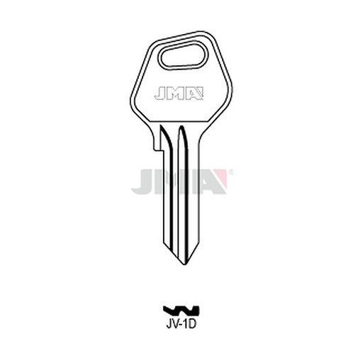 [JV-1D] Clé plate acier JV-1D