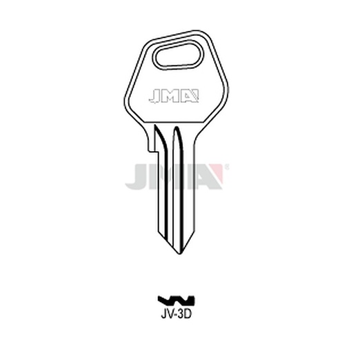 [JV-3D] Clé plate acier JV-3D