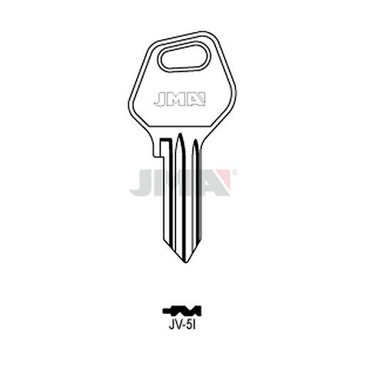 [JV-5I] Clé plate acier JV-5I