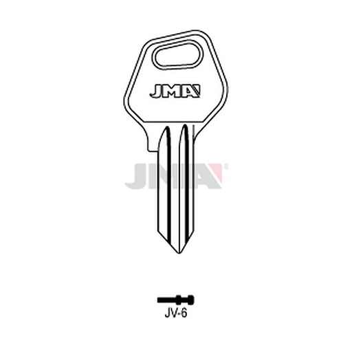 [JV-6] Clé plate acier JV-6