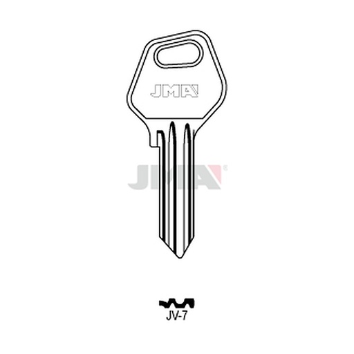 [JV-7] Clé plate acier JV-7