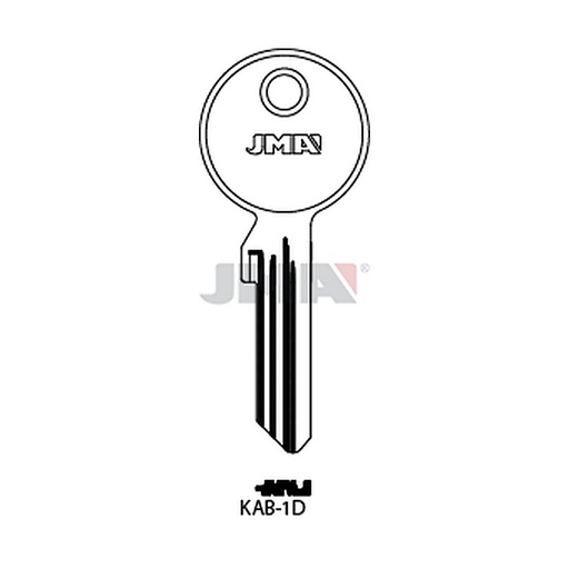 [KAB-1D] Clé plate ps acier KAB-1D