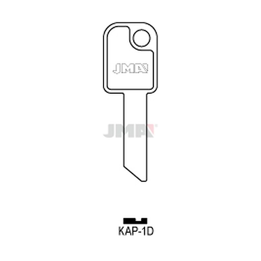[KAP-1D] Clé plate laiton KAP-1D