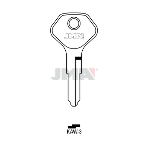 [KAW-3] Clé plate acier KAW-3