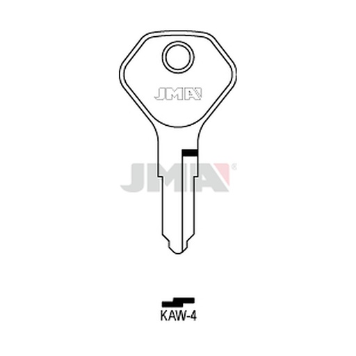 [KAW-4] Clé plate acier KAW-4