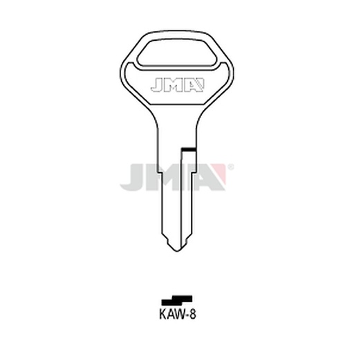 [KAW-8] Clé plate acier KAW-8