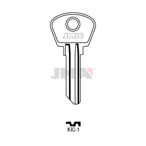 [KIC-1] Clé plate acier KIC-1
