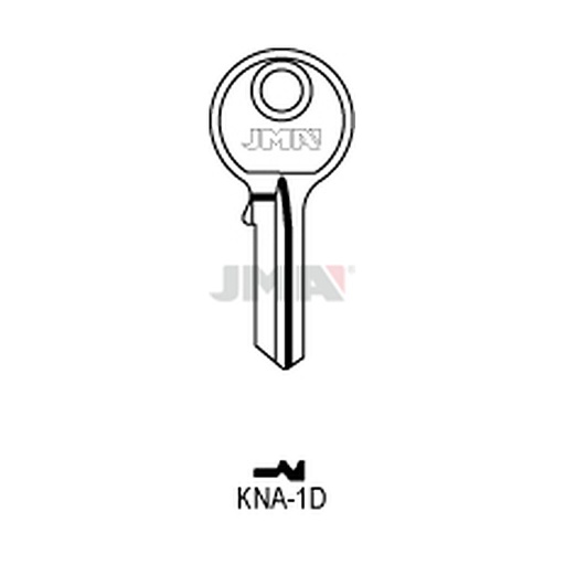 [KNA-1D] Clé plate acier KNA-1D