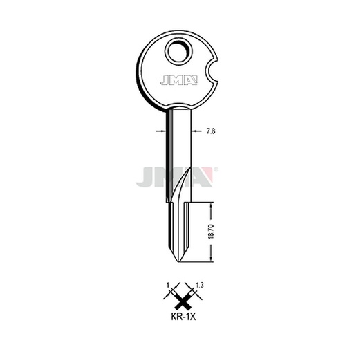 [KR-1X] Clé cruciforme KR-1X